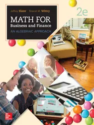 Math For Business And Finance: An Algebraic Approach 2nd Edition