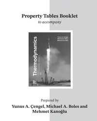 Property Tables Booklet for Thermodynamics: An Engineering Approach