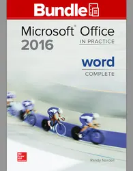 GEN COMBO LL MICROSOFT OFFICE WORD 2016 CMPLT; SIMNET OFFICE 2016 SMBK WORD AC