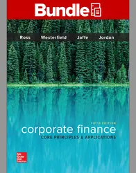 GEN COMBO CORPORATE LL FINANCE: CORE PRINCPLES & APPLICATIONS; CONNECT AC