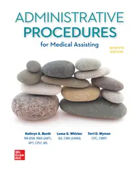 Medical Assisting: Administrative Procedures 7th Edition