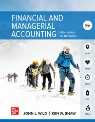 Financial and Managerial Accounting 9th Edition