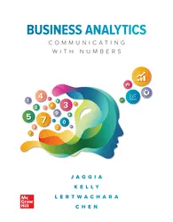 Business Analytics Communications with Numbers 1st Edition Business Analytics Communications with Numbers 1st Edition