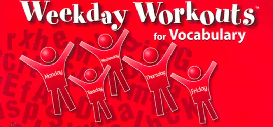 Weekday Workouts for Vocabulary - Student Booklet Grade 3