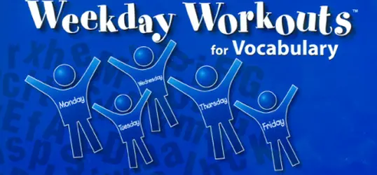 Weekday Workouts for Vocabulary - Student Booklet Grade 4