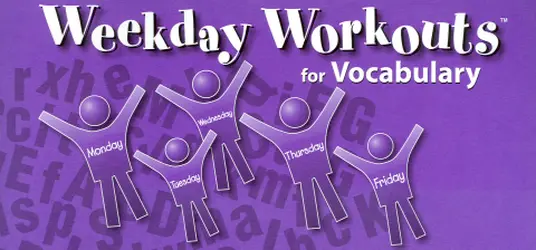 Weekday Workouts for Vocabulary - Student Booklet Grade 6