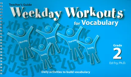 Weekday Workouts for Vocabulary - Teacher Guide Grade 2