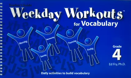 Weekday Workouts for Vocabulary - Teacher Guide Grade 4