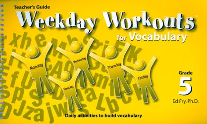 Weekday Workouts for Vocabulary - Teacher Guide Grade 5