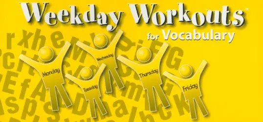 Weekday Workouts for Vocabulary - Student Booklet 10-Pack Grade 5