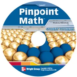 Pinpoint Math Grade 6/Level F, Interactive Tutorial CD