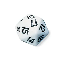 Polyhedral Dice (Icosahedra)