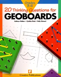 20 Thinking Questions, Geoboards, Grades 3-6
