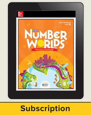 Number Worlds, Student Subscription, 1 Year Number Worlds, Student Subscription, 1 Year
