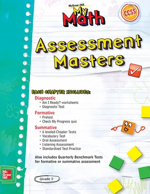McGraw-Hill My Math, Grade 2, Assessment Masters