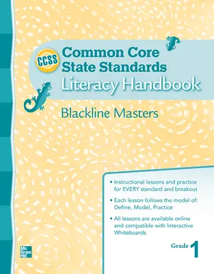 Treasures CCSS, Grade 1, Handbook Blackline Master Grade 1