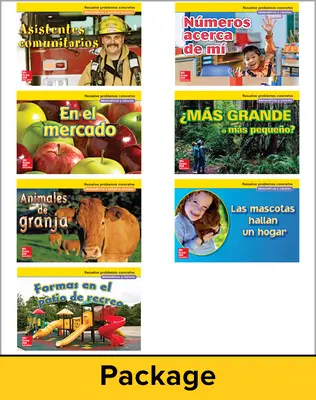 McGraw-Hill My Math, Grade K, Spanish Real-World Problem Solving Reader Package for My Learning Station McGraw-Hill My Math, Grade K, Spanish Real-World Problem Solving Reader Package for My Learning Station