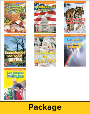 McGraw-Hill My Math, Grade 3, Spanish Real-World Problem Solving Reader Package for My Learning Station