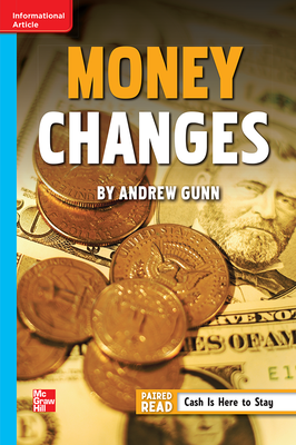 Reading Wonders Leveled Reader Money Changes: On-Level Unit 1 Week 5 Grade 6