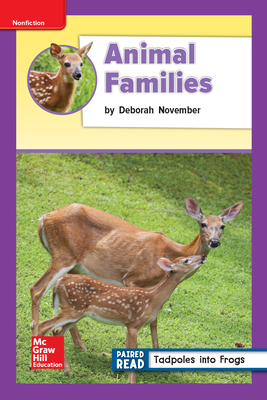 Reading Wonders Leveled Reader Animal Families: ELL Unit 2 Week 4 Grade 2