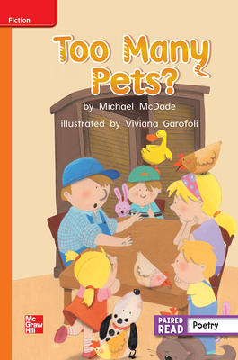 Reading Wonders Leveled Reader Too Many Pets?: Approaching Unit 1 Week 3 Grade 2