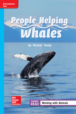 Reading Wonders Leveled Reader People Helping Whales: On-Level Unit 1 Week 4 Grade 2