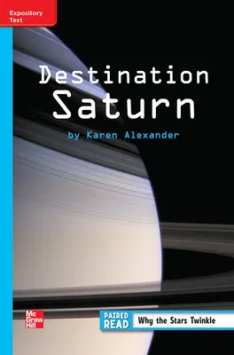 Reading Wonders Leveled Reader Destination Saturn: On-Level Unit 3 Week 3 Grade 3 Reading Wonders Leveled Reader Destination Saturn: On-Level Unit 3 Week 3 Grade 3