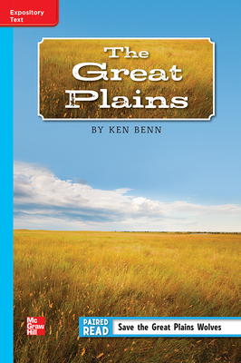Reading Wonders Leveled Reader The Great Plains: On-Level Unit 5 Week 5 Grade 5