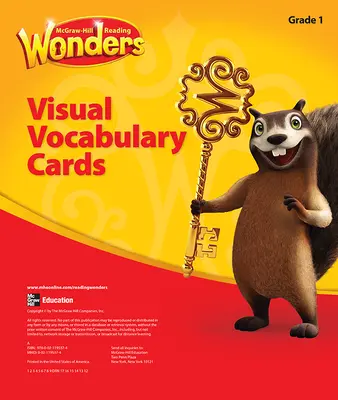 Reading Wonders, Grade 1, Visual Vocabulary Cards Reading Wonders, Grade 1, Visual Vocabulary Cards