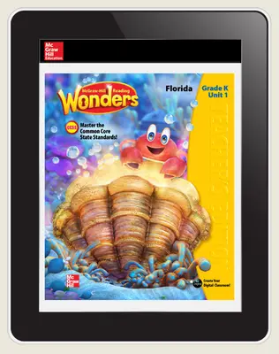 Reading Wonders Florida Teacher Workspace, 5-Year Subscription Grade K