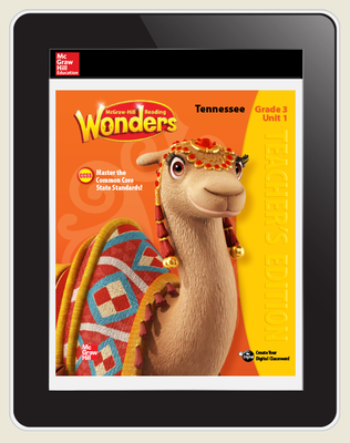 Reading Wonders Tennessee Teacher Workspace, 6-Year Subscription Grade 3