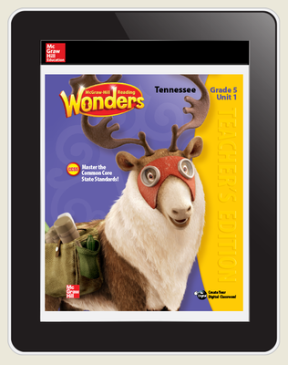Reading Wonders Tennessee Teacher Workspace, 6-Year Subscription Grade 5