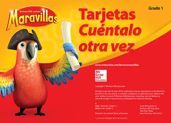 Lectura Maravillas, Grade 1, Retelling Cards Lectura Maravillas, Grade 1, Retelling Cards