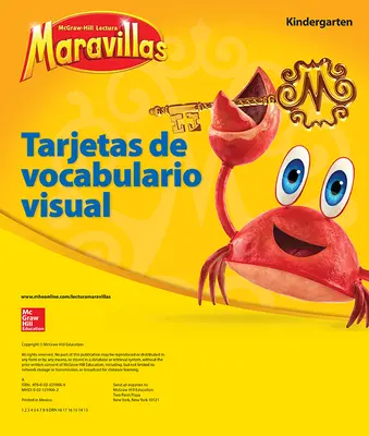Lectura Maravillas, Grade K, Visual Vocabulary Cards Lectura Maravillas, Grade K, Visual Vocabulary Cards