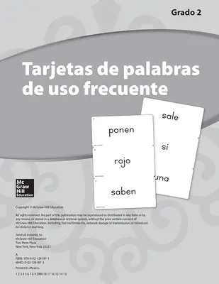 Lectura Maravillas, Grade 2, High-Frequency Word Cards Lectura Maravillas, Grade 2, High-Frequency Word Cards
