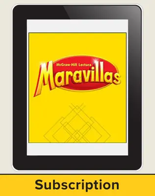 Lectura Maravillas, Grade K, Teacher Workspace, 6 Year Subscription