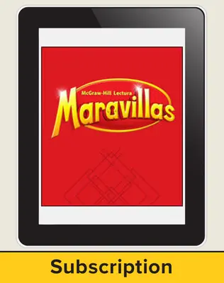 Lectura Maravillas, Grade 1, Online Digital Program, 6 Year Subscription