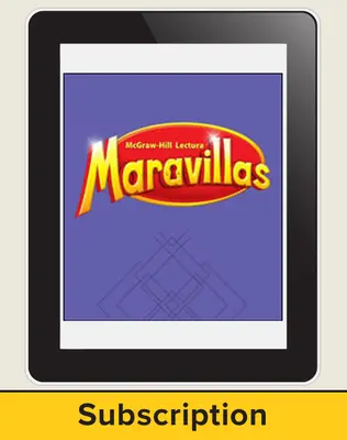 Lectura Maravillas, Grade 5, Online Digital Program, 6 Year Subscription