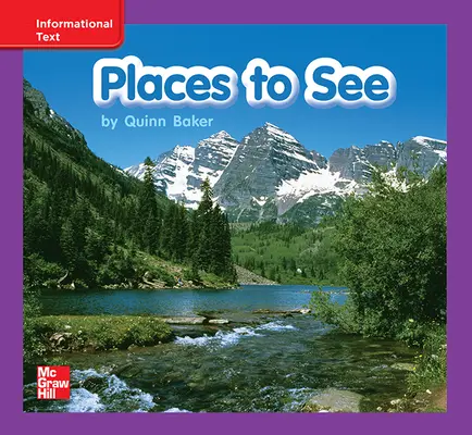 Reading Wonders, Grade K, Leveled Reader Places to See, ELL, Unit 8, 6-Pack Reading Wonders, Grade K, Leveled Reader Places to See, ELL, Unit 8, 6-Pack