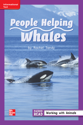 Reading Wonders, Grade 2, Leveled Reader People Helping Whales, Approaching, Unit 1, 6-Pack