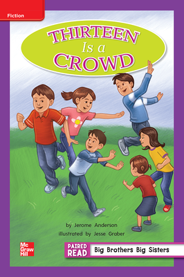Reading Wonders, Grade 2, Leveled Reader Thirteen is a Crowd, ELL, Unit 5, 6-Pack