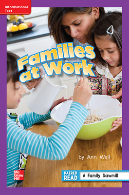 Reading Wonders, Grade 2, Leveled Reader Families at Work, ELL, Unit 1, 6-Pack