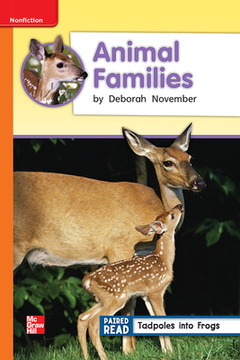 Reading Wonders, Grade 2, Leveled Reader Animal Families, On Level, Unit 2, 6-Pack