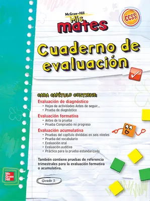 My Math Spanish Assessment Masters Grade 2