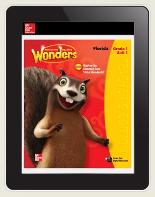 Reading Wonders Florida Student Workspace 1 Year Subscription Grade 1