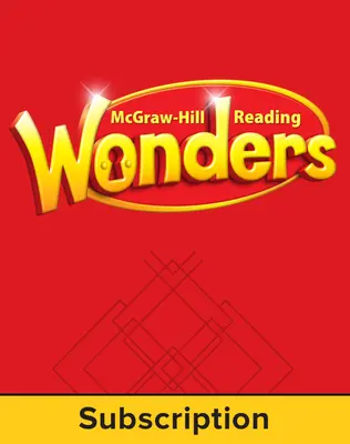 Reading Wonders, Grade 1, National Literature Anthology Print & Digital 6 Year Subscription Reading Wonders, Grade 1, National Literature Anthology Print & Digital 6 Year Subscription