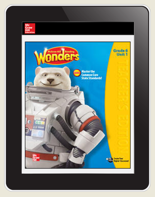Reading Wonders Student Online Workspace 1 Year Online Subscription Grade 6
