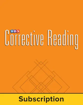 Corrective Reading Decoding Level A, Core Connection Teacher Materials Package, 6-Year Subscription