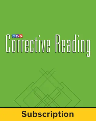 Corrective Reading Decoding Level C, Core Connection Teacher Materials Package, 6-Year Subscription