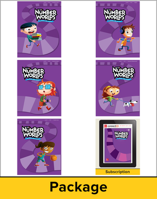 Number Worlds Level H, Student Materials Bundle (5 students, 1-year)